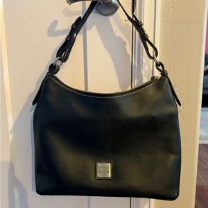 Dooney & Bourke Black Leather Shoulder Bag
